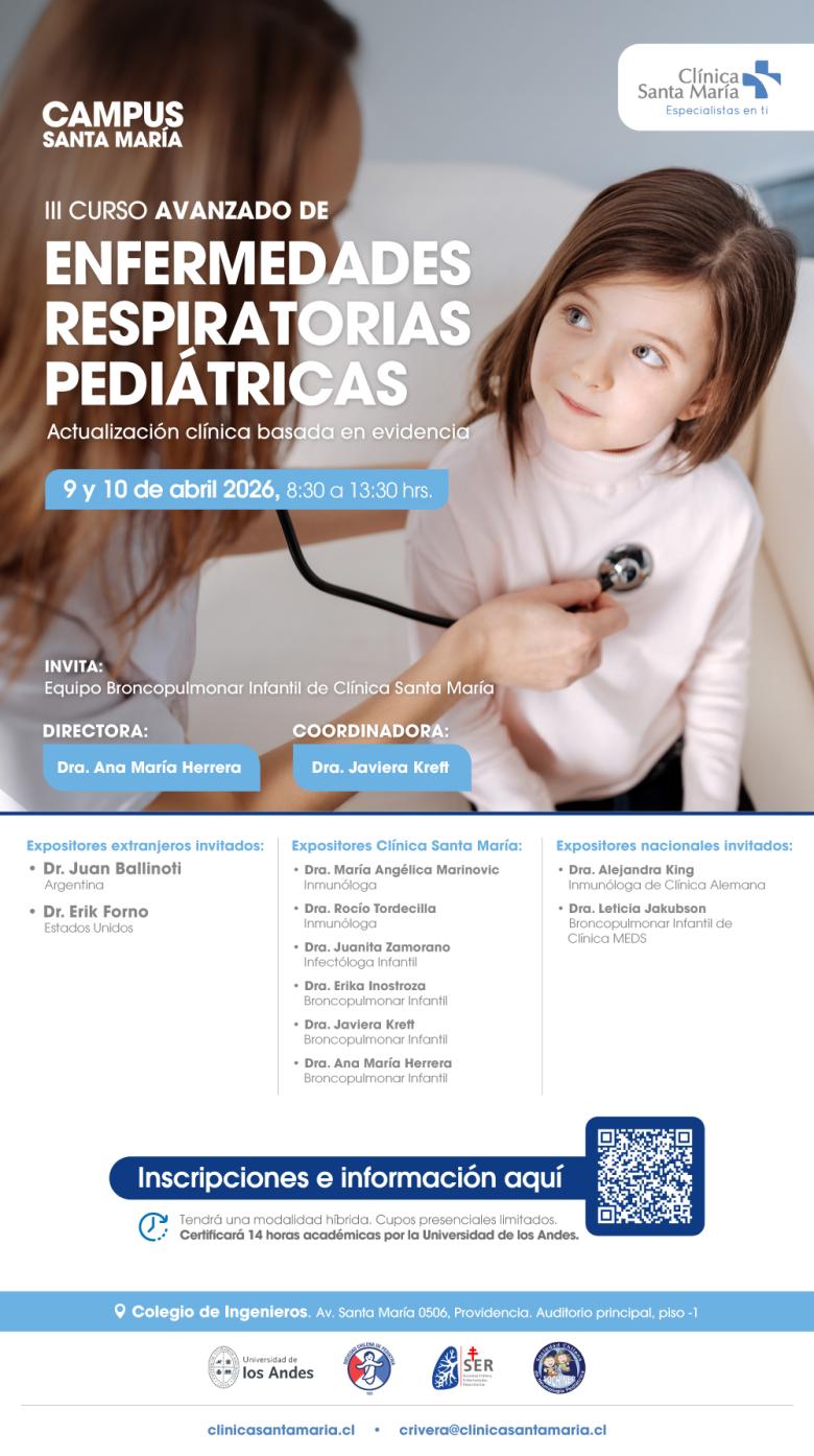 III Curso Avanzado en Enfermedades Respiratorias Pediátricas